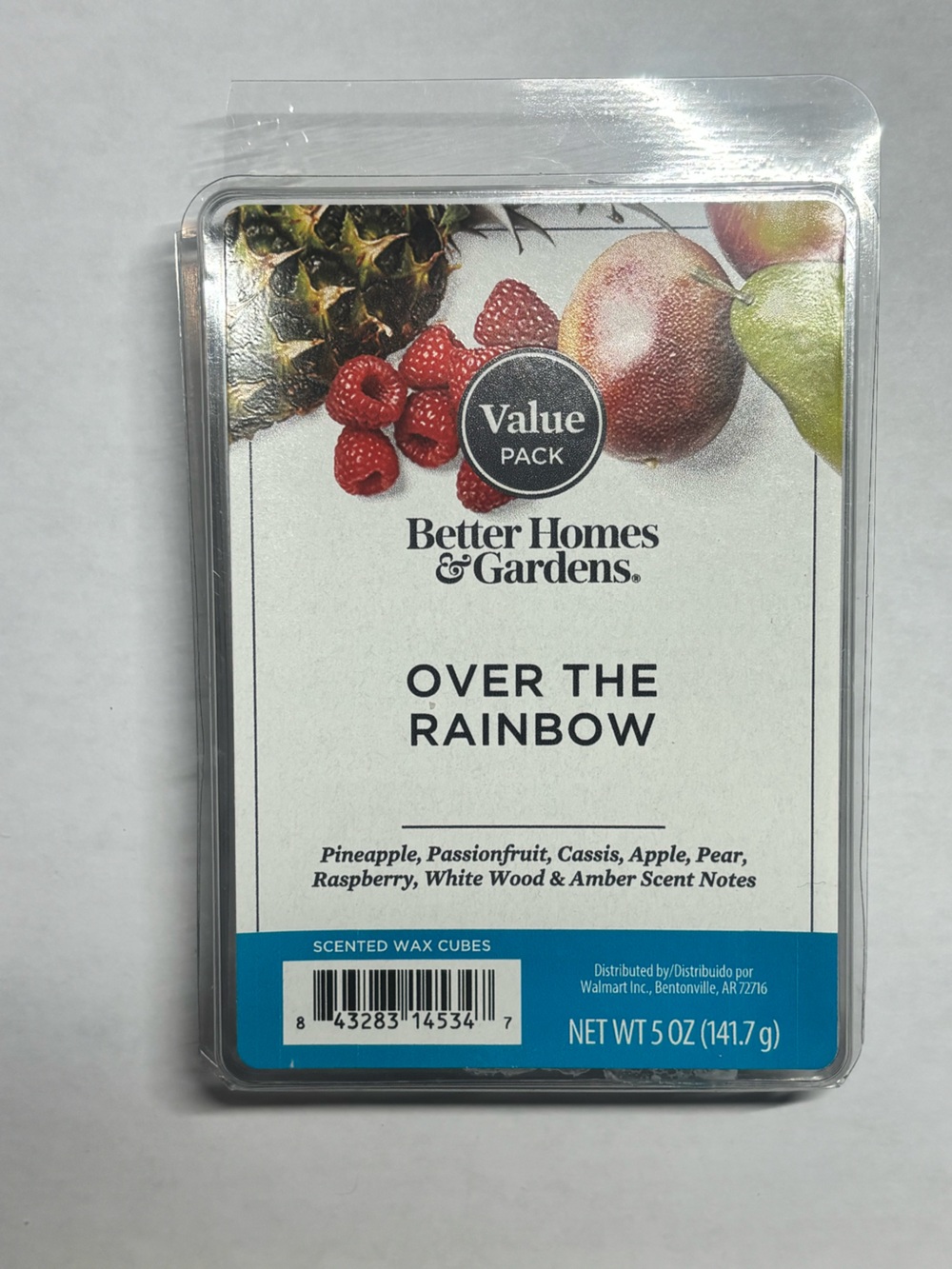 Better Homes & Gardens "Over The Rainbow" Scented Wax Cubes - Fruity Mix